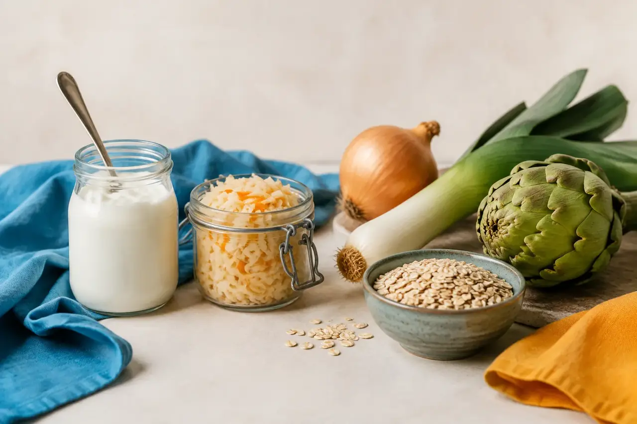Alimentos para una dieta variada.