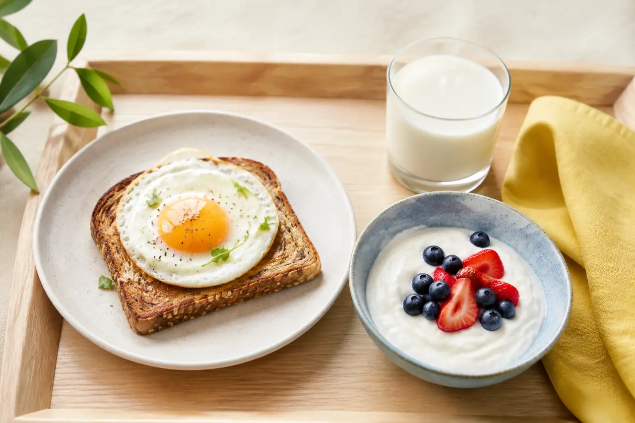 Alimentos para una dieta variada.