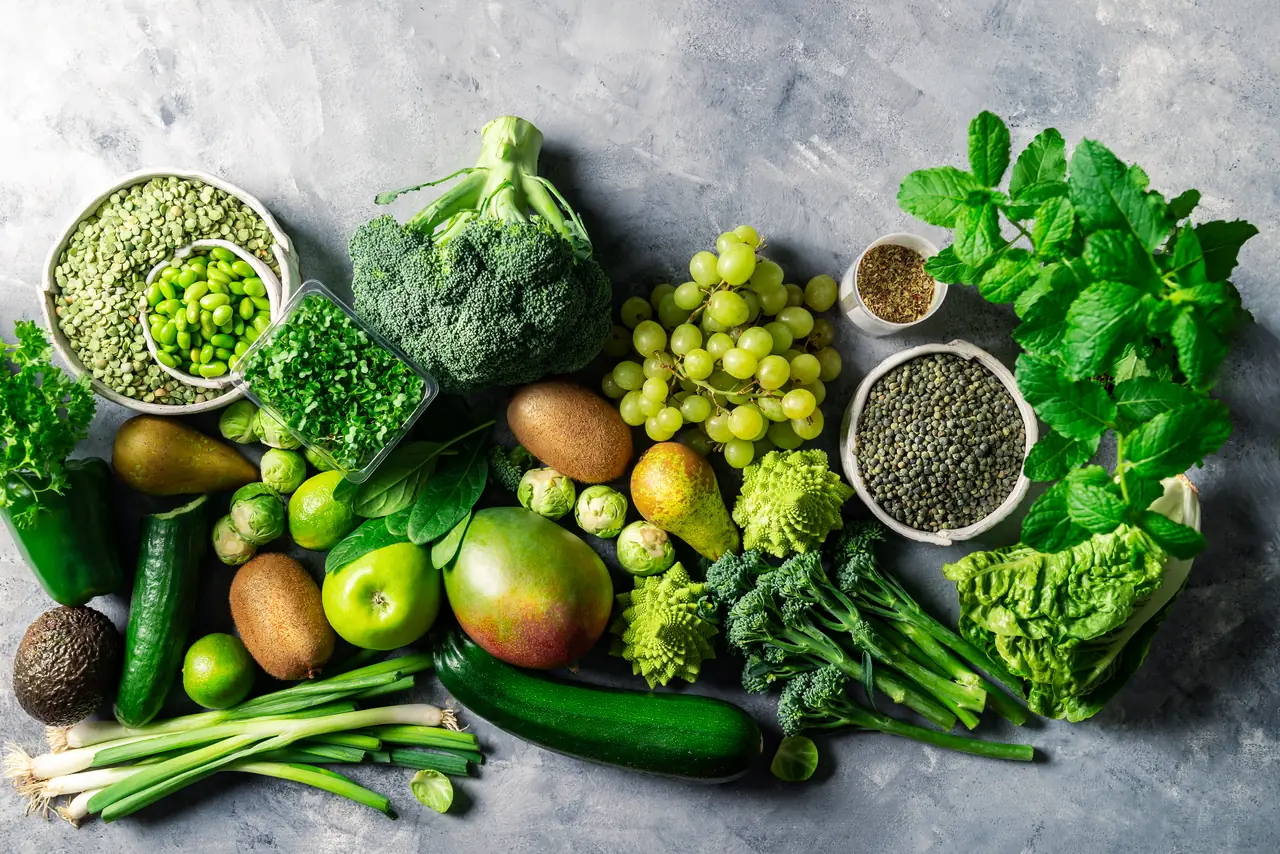 Alimentos para una dieta variada.
