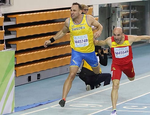 Juan Luis Lopez Campeon de Europa Atletismo 400 metros M45 2018 nutricion deportiva